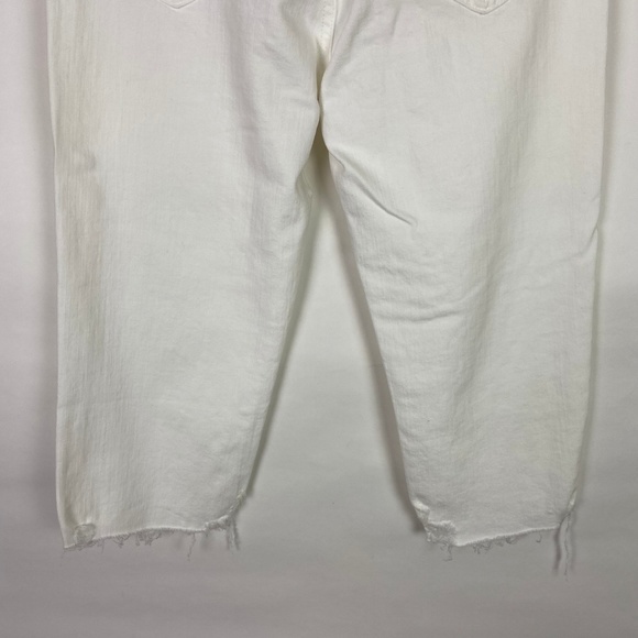MOTHER White Cropped Jeans - Picture 7 of 8